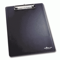 Durable Доска-планшет "Durable", с верхним зажимом, 320*220 мм, черная