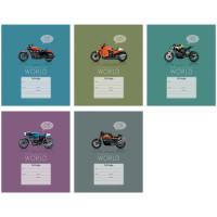 OfficeSpace Тетрадь "Мотоциклы. Motocycle world", 12 листов, клетка