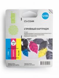 Cactus Картридж струйный CS-CC644 №121XL многоцветный (18мл)