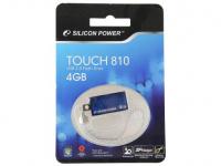 Silicon Power Флешка USB 4Gb Touch 810 SP004GBUF2810V1B синий