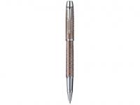 Ручка-роллер Parker IM Premium T224 Brown Shadow CT чернила черные корпус коричневый 1906781