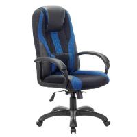 Brabix Игровое кресло   Rapid GM-102, черное/синее