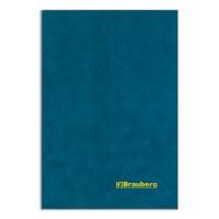 BRAUBERG Книга учета "Brauberg", А4, 96 листов, клетка, цвет обложки синий