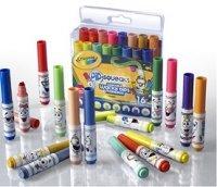Crayola 16 мини-фломастеров с узорными наконечниками