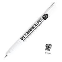 Sketchmarker Ручка капиллярная (линер) Sketchmarker, 0,3 мм, черный