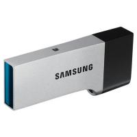 Samsung 64GB Duo (MUF-64CB/APC) USB 3.0 + microUSB (OTG) Черно-серебристый