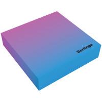 Berlingo Блок для записи "Radiance", 8,5x8,5x2 см, голубой/розовый, 200 листов