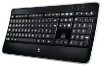 Logitech K800 wireless illuminated Black