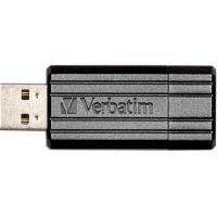 Verbatim PinStripe 4Гб, Черный, пластик, USB 2.0