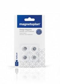 Magnetoplan Магниты для стеклянной доски, 4 штуки