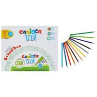 Carioca Набор цветных пластиковых карандашей "Tita", 288 штук, 12 цветов