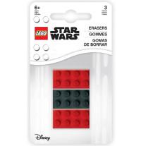 LEGO (Лего) Набор ластиков LEGO &quot;Star Wars&quot;, 3 штуки
