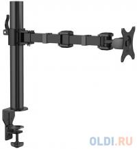 Onkron Кронштейн для монитора  D121E / 10-32&amp;quot; макс. 100*100, струбцина, наклон -85?+90? поворот 360?, вылет от основание 0-435мм, макс.перемещени