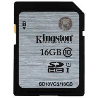 Kingston SecureDigital 16Gb  Class10, UHS Class 1 (SD10VG2/16GB)