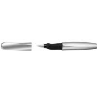 Pelican Ручка перьевая Pelikan Office Twist P457 (947101) M, серебристый