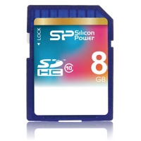 Silicon Power SecureDigital 8Gb  HC Class10 (SP008GBSDH010V10)