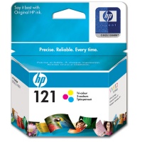 HP Цветной картридж 121 CC643HE цветной