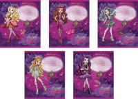 Mattel (Маттел) Тетрадь "Ever After High", А5, 12 листов, косая линейка