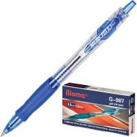 Комус Ручка гелевая автоматическая "G-987", синяя, 0,5 мм