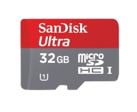 Sandisk MicroSDHC 32GB Class 10 Ultra Android + Adapter Black