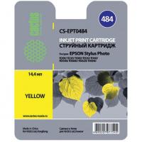 Cactus CS-EPT0484 Картридж струйный, Желтый, Стандартная, нет