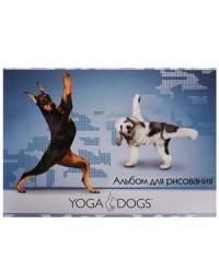 МакПейпер Альбом для рисования "Yoga Dogs", А4, 40 листов