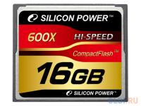 Silicon Power Карта памяти Compact Flash Card 16Gb 600x SP016GBCFC600V10