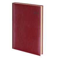 BRAUBERG Ежедневник датированный на 2020 год "Imperial", А4, 168 листов, цвет обложки бордовый
