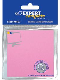 Expert complete Бумага для записей с липким слоем, 100 листов, 76x76 мм, розовая