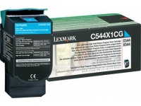 Lexmark C54x, X54x Cyan High Yield Return Program Toner Cartridge