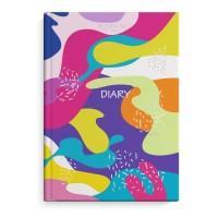 Феникс + Ежедневник недатированный "Diary. Яркие краски", 80 листов