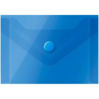 OfficeSpace Папка-конверт на кнопке "OfficeSpace", А7, 150 мкм, синяя (20 штук в комплекте)