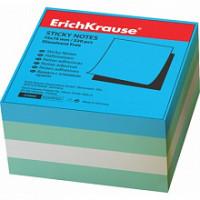 ErichKrause Бумага для заметок с клеевым краем "Aqua", 75х75 мм, 320 листов, 4 цвета